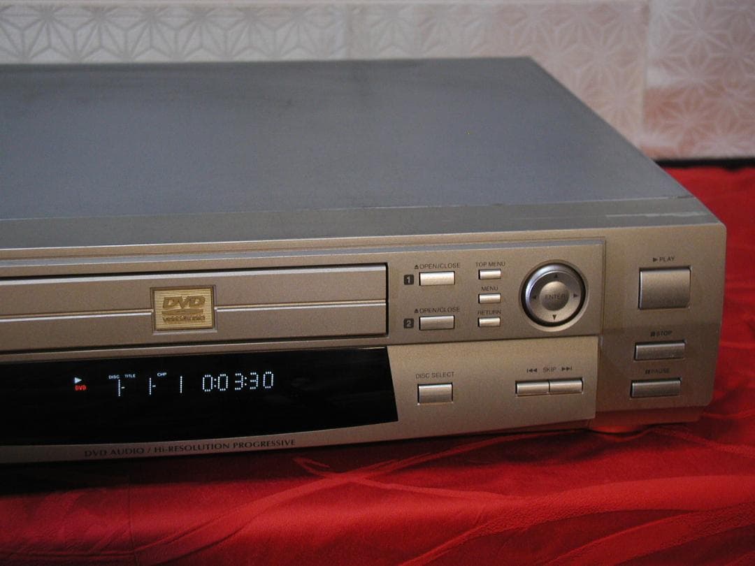 【高級機種】★東芝 DVDプレーヤー。SD-5000　リモコン付動作良好です★