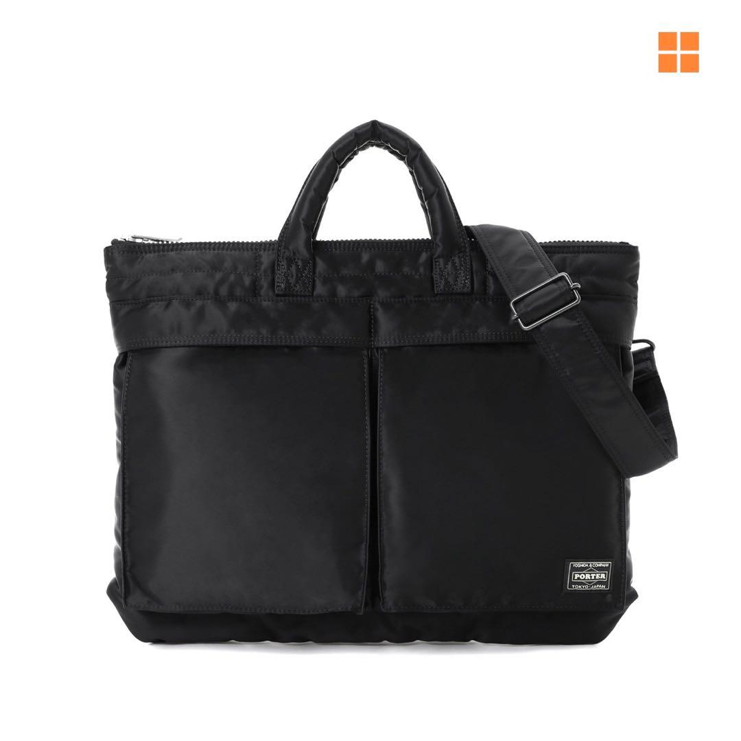 新品★ポータータンカー ショートヘルメットバッグ 622-26110 ブラック