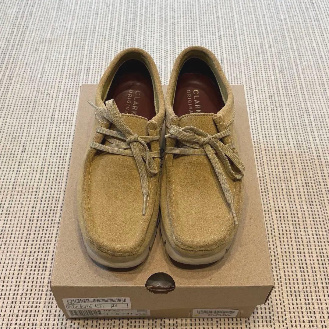 CLARKS モカシン Wallabee.GTX ベージュ