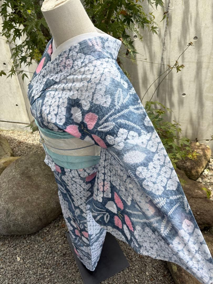 有松絞り浴衣♡スマイル♡ 休業中様