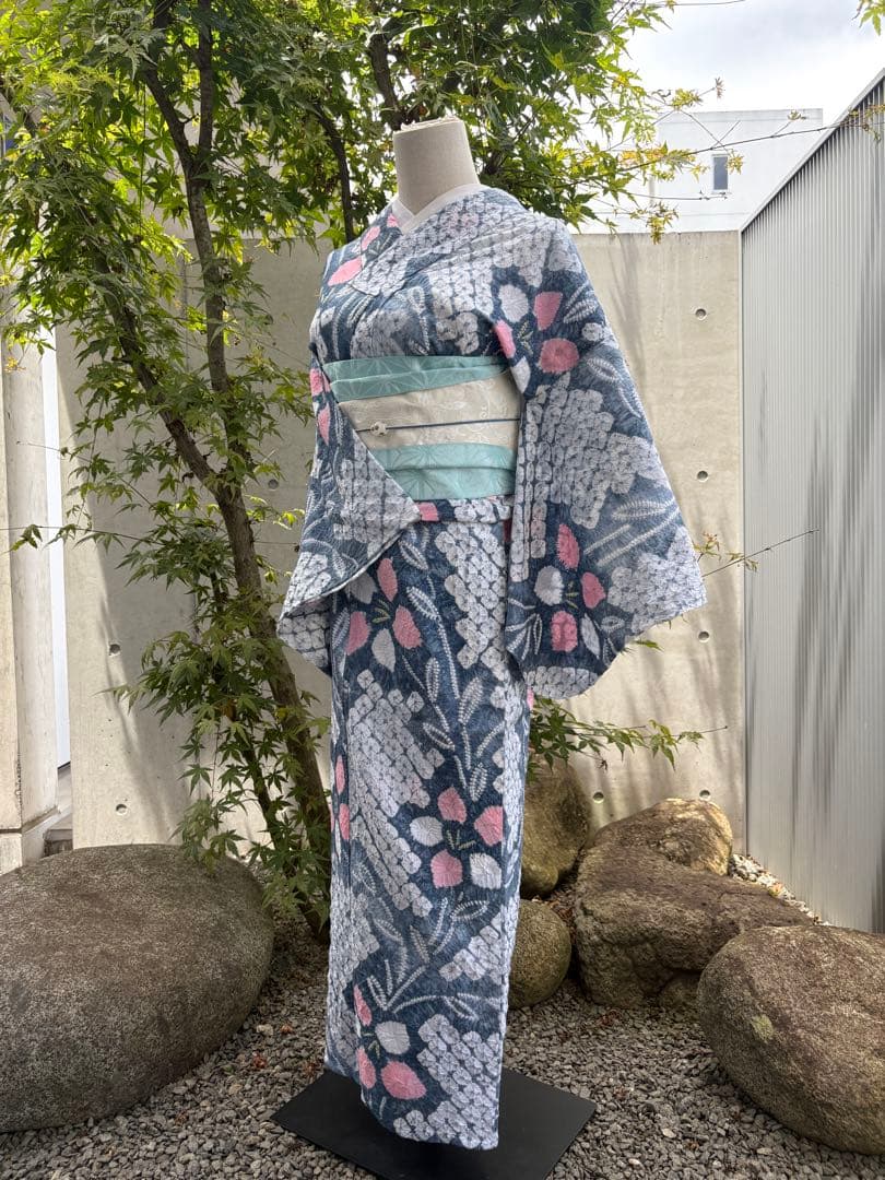 有松絞り浴衣♡スマイル♡ 休業中様
