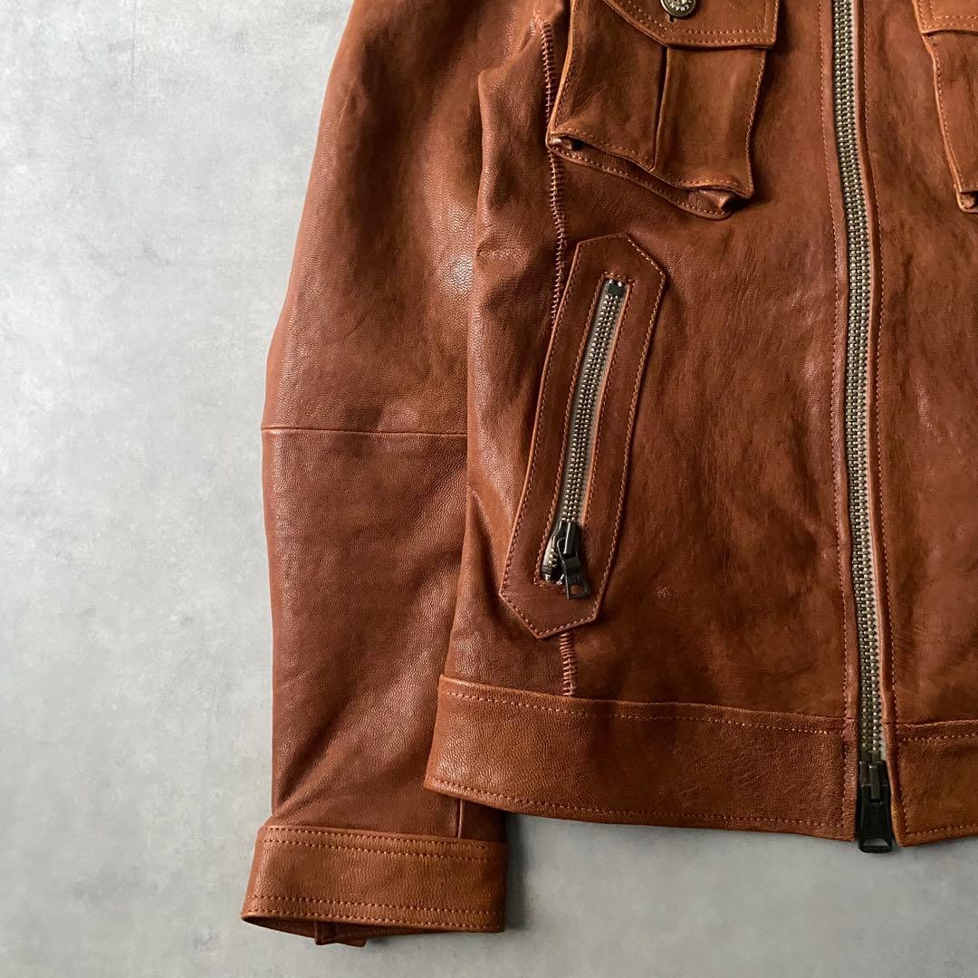 高級 Buffalo Bobs real leather jacket CD63