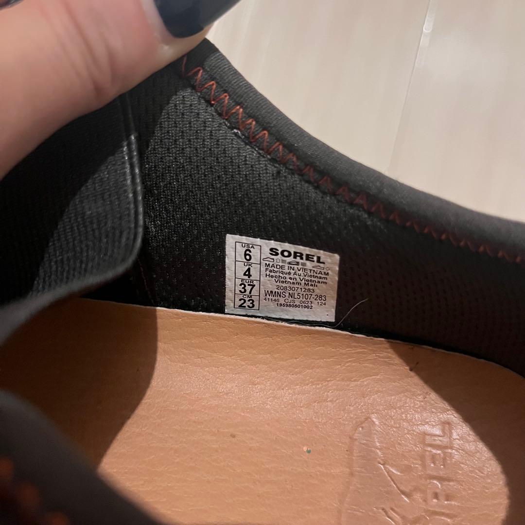 【SOREL】ソレル　キネティック　厚底ワンストサンダル