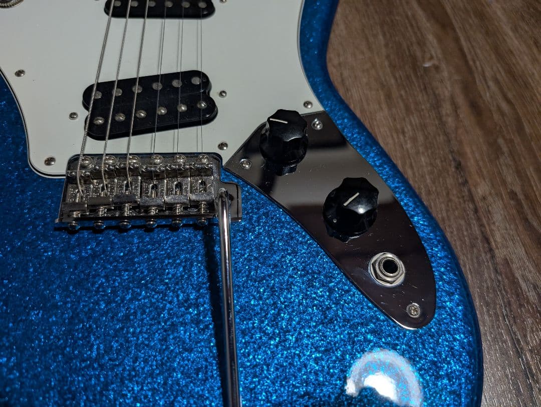 ギター Fender MiJ Ltd Super-Sonic Blue Sparkle