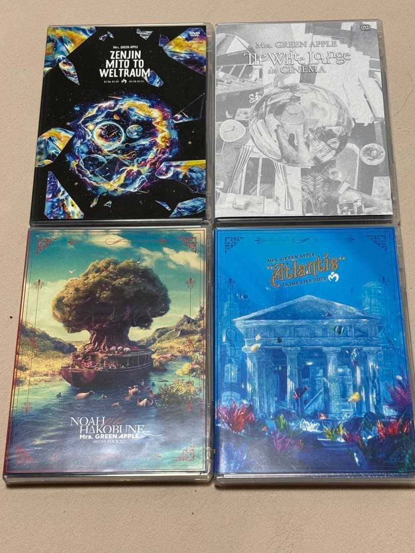 Mrs. GREEN APPLE ライブDVDセット