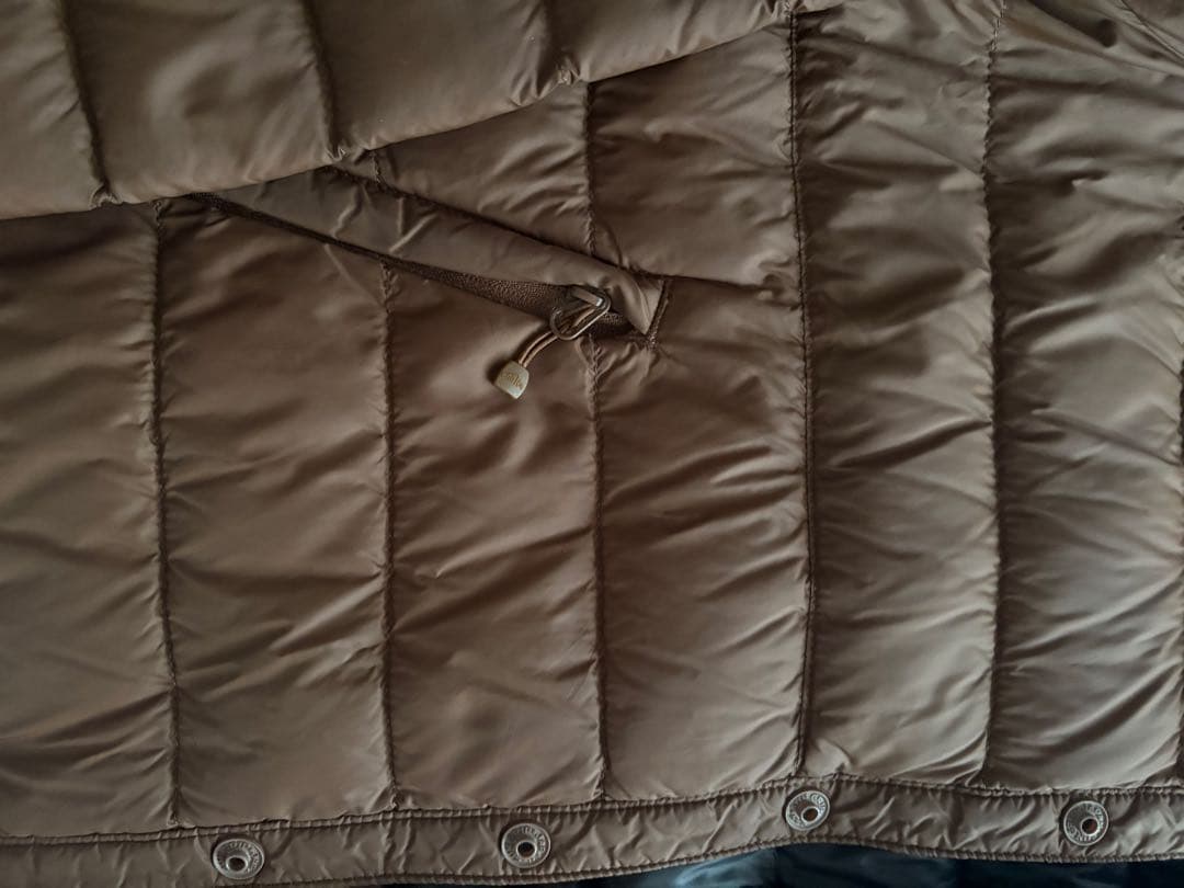 美品 ダントン インナーダウン ジャケット ノーカラー