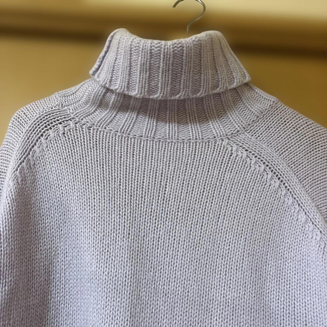 ギャルリーヴィー ファインウールタートルネックプルオーバー