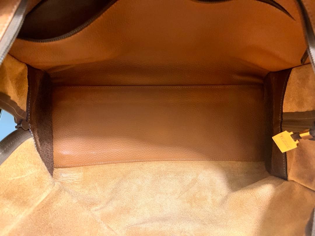 ⭕️ Loewe ロエベ アマソナ40 ボストンバッグ キャメルブラウン