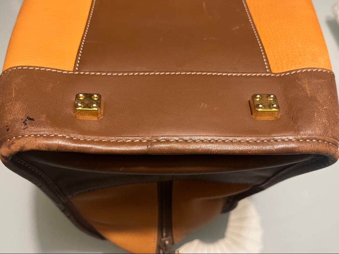 ⭕️ Loewe ロエベ アマソナ40 ボストンバッグ キャメルブラウン