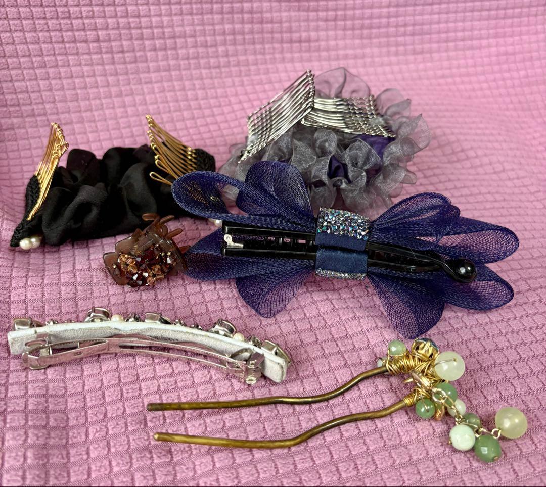 yunコンプレックスビズヘアアクセサリー 5点とアッカACCA1点