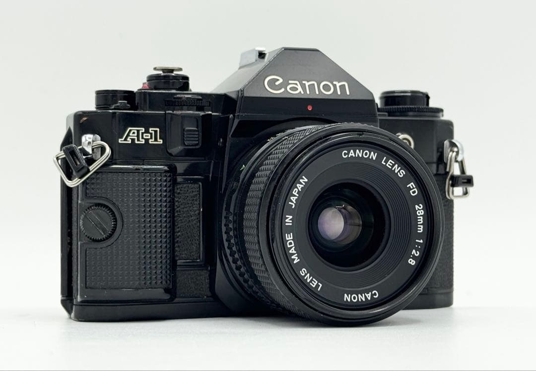 【整備済・完動品】Canon A-1 + NEW FD 28mm F2.8