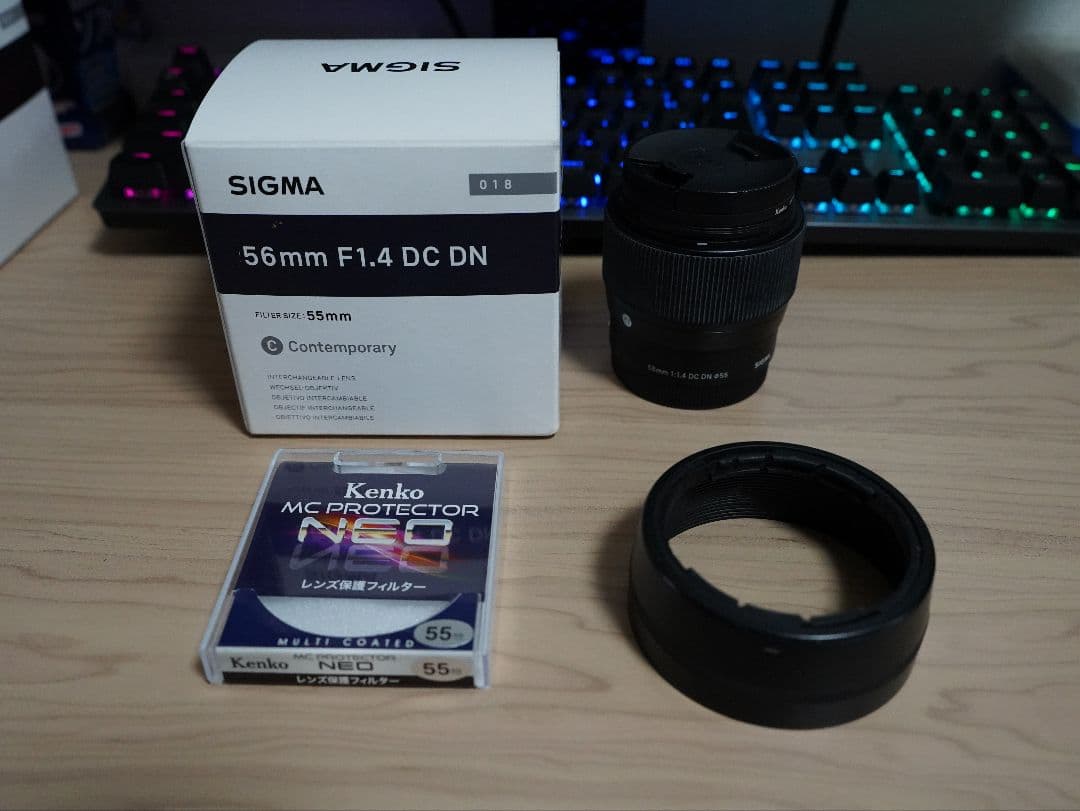 【週末セール】シグマ SIGMA 56mm F1.4 DC DN eマウント