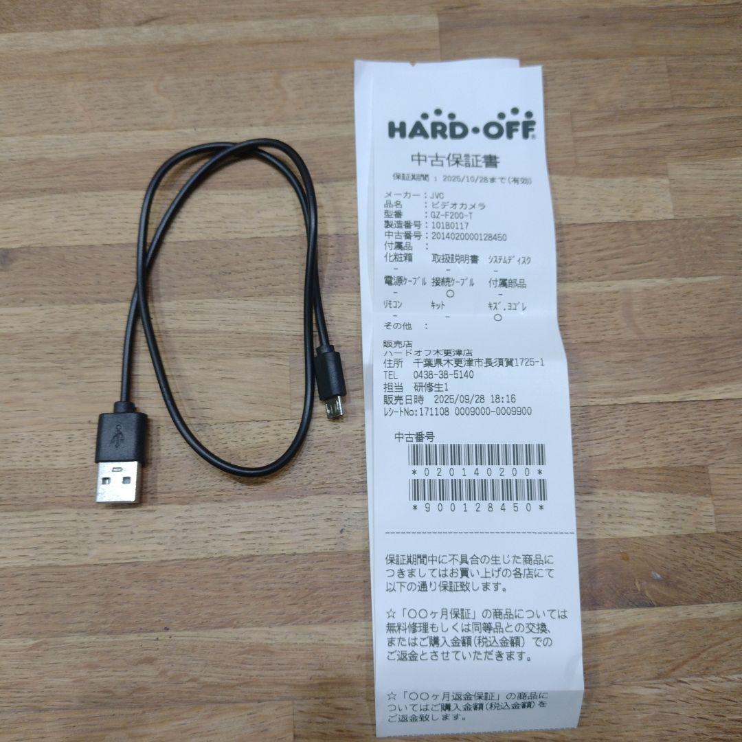 GZ-F200-T　JVC Everio フルHD　カメラのみ