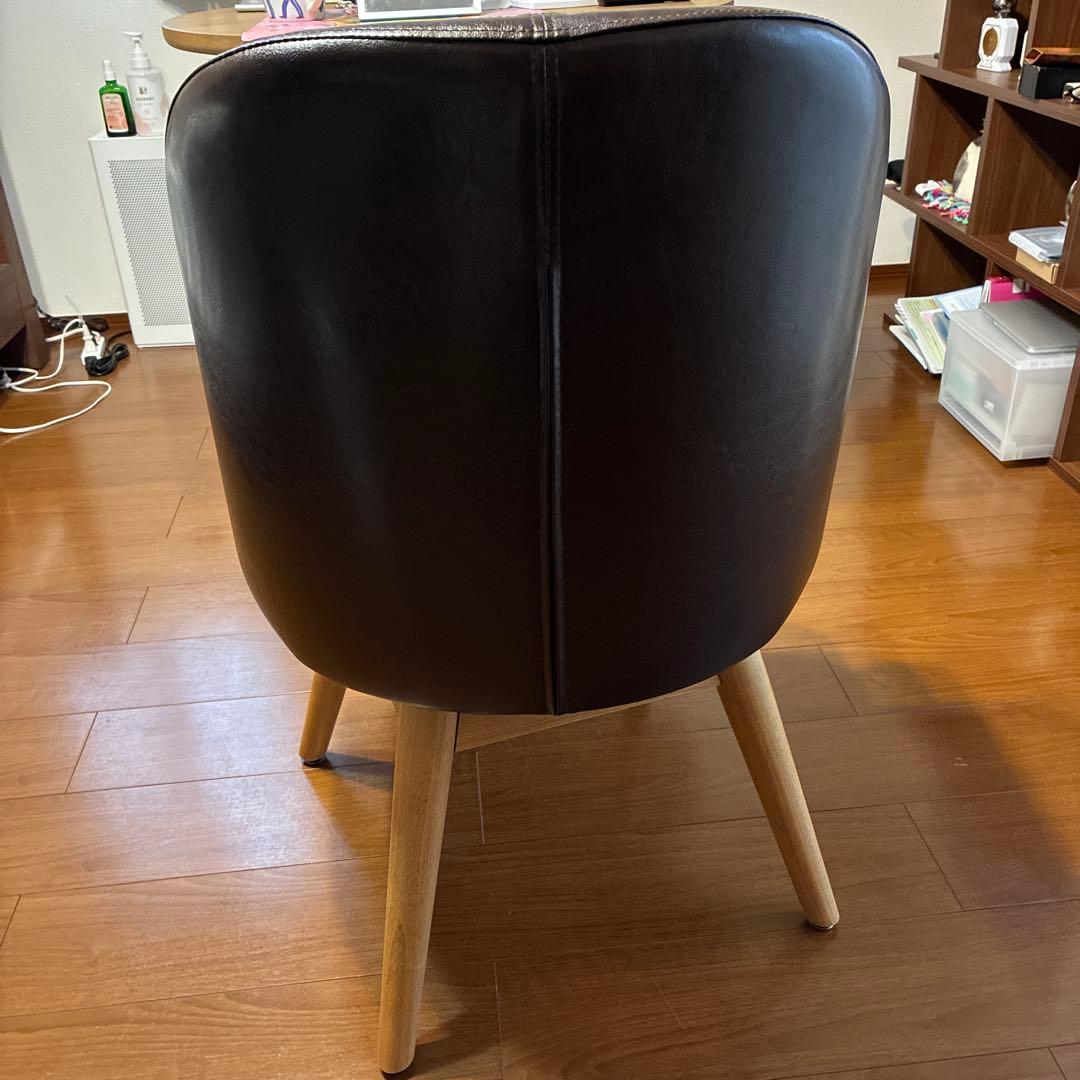 PIIVO チェア ダークブラウン　ウニコ　unico