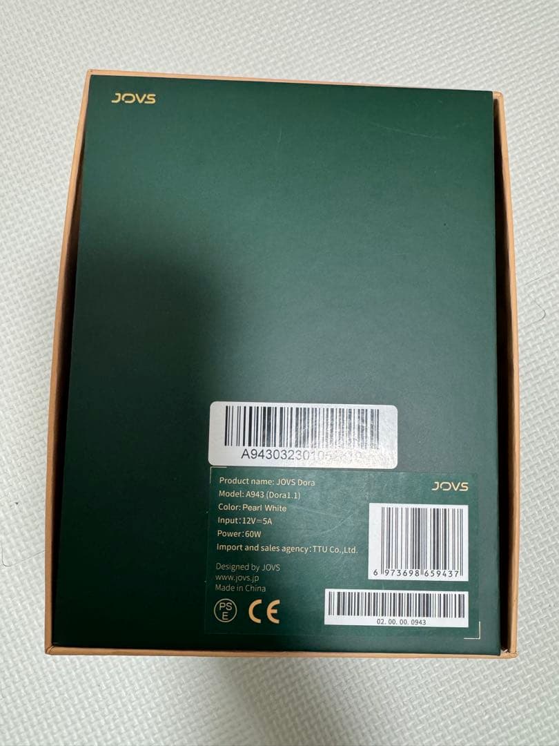 【公式購入・美品】脱毛器 JOVS DORA