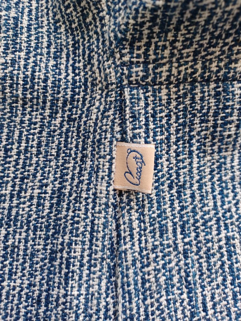 うさとの服　コート　手織り