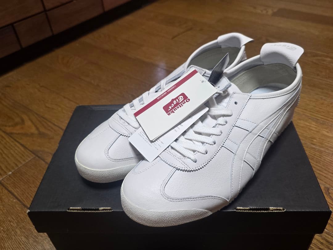 オニツカタイガー メキシコ66 MEXICO 66 ホワイト 26.5cm 新品