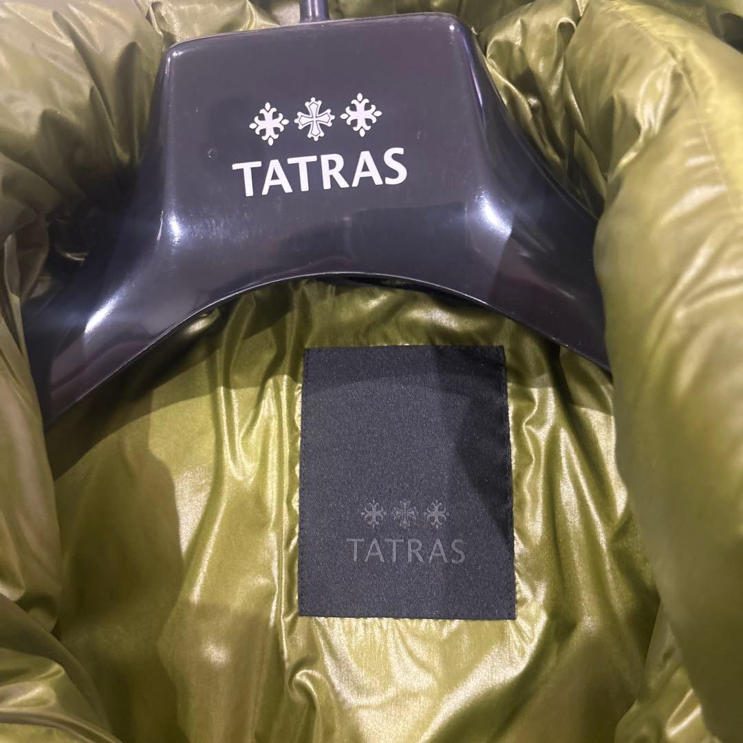 極美品TATRAS オリーブグリーン ダウンジャケット
