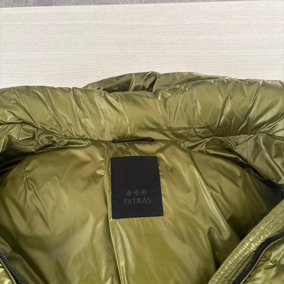 極美品TATRAS オリーブグリーン ダウンジャケット