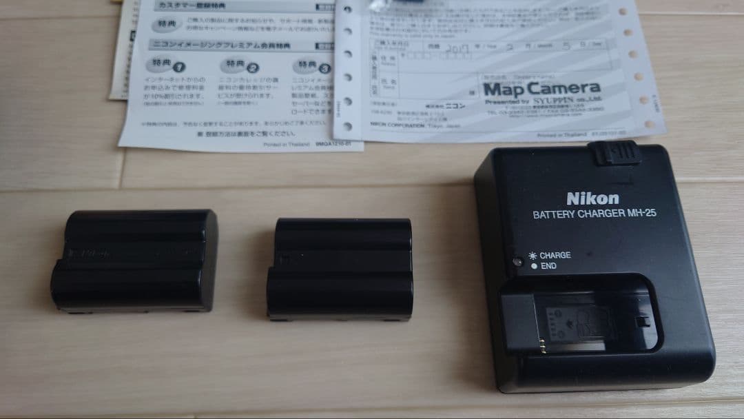 は*る様 Nikon D750 バッテリー2個 シャッター数25000回程