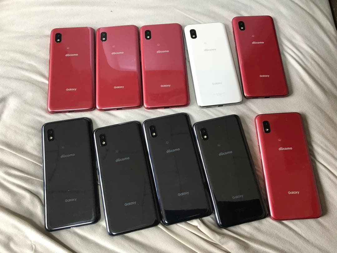 GALAXY A21 カラー3種類初期化済み10個docomo6