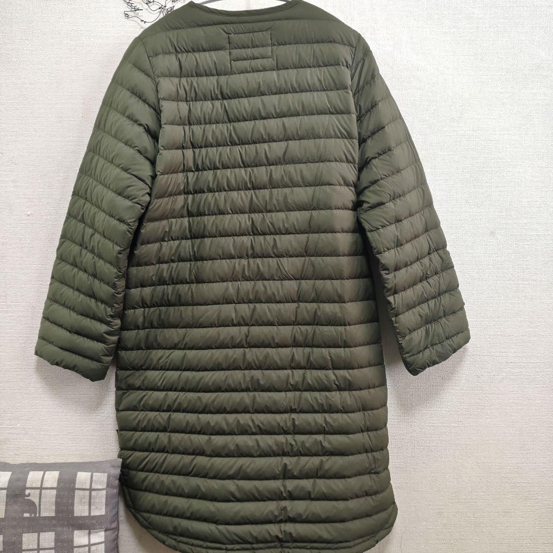 トラディショナルウェザーウェア　ARKLEY　ロングダウン　カーキ　34