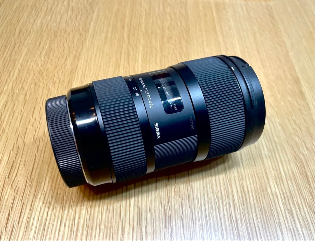 【美品】シグマ Sigma 18-35mm F1.8 DC HSM Canon