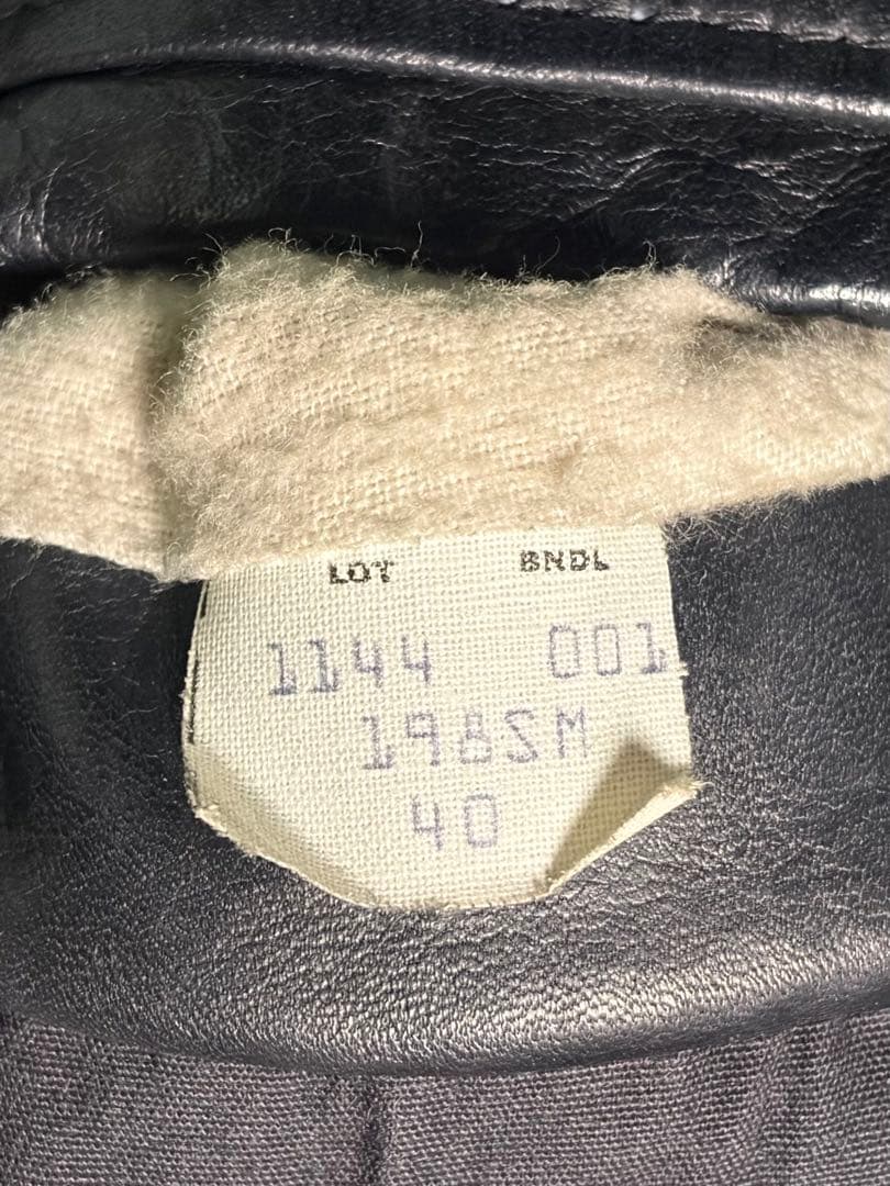 SCHOTT フライトジャケット　レザーブルゾン　ライダース　198SM