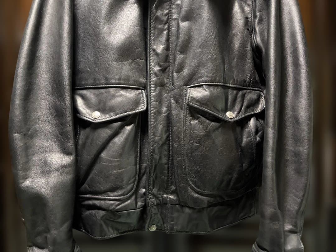 SCHOTT フライトジャケット　レザーブルゾン　ライダース　198SM