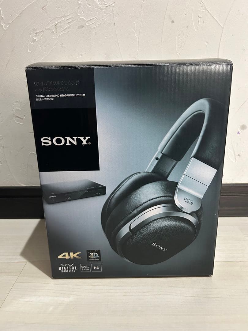【美品】SONY ワイヤレスヘッドホン MDR-HW700DS