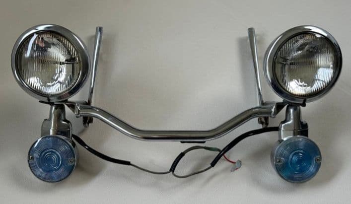 ハーレーソフイテイルフォグランプ