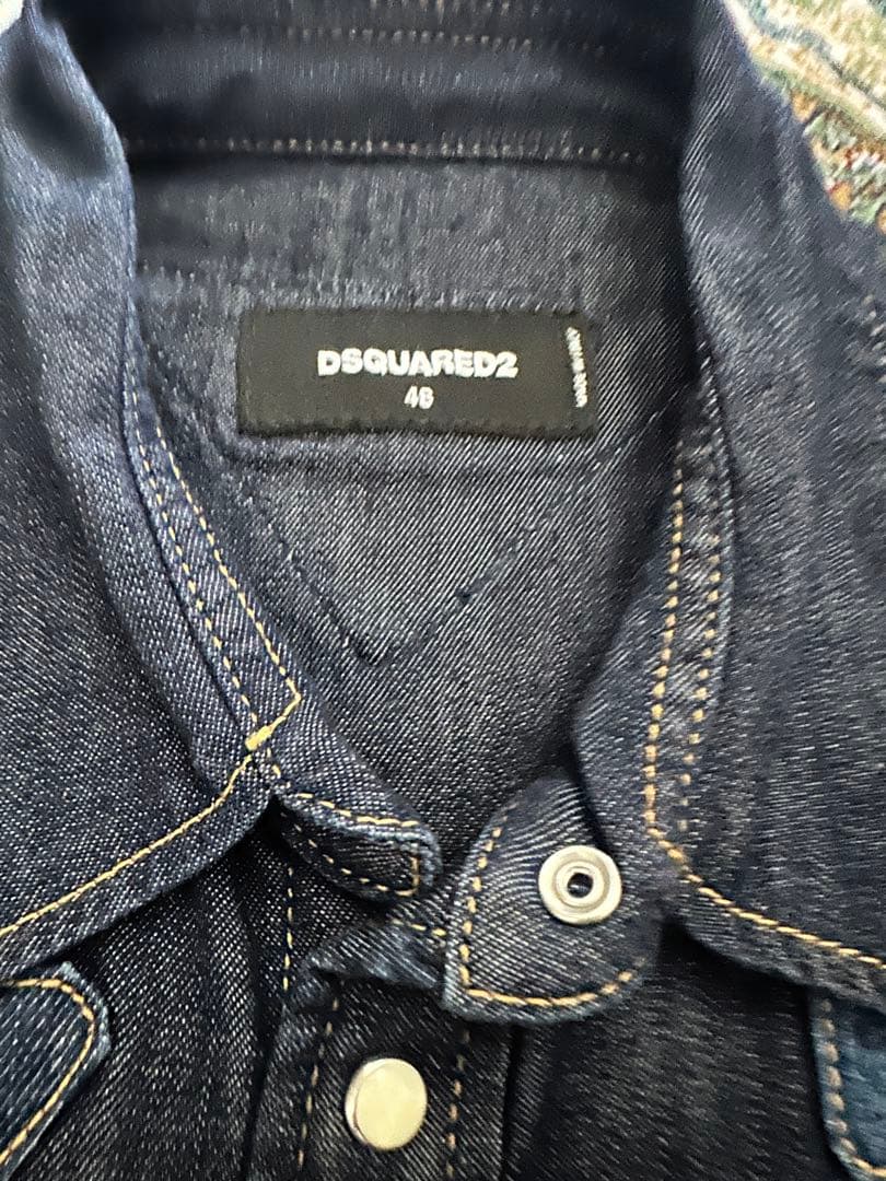 ディースクエアード/DSQUARED2 ジーンズシャツ　メンズ