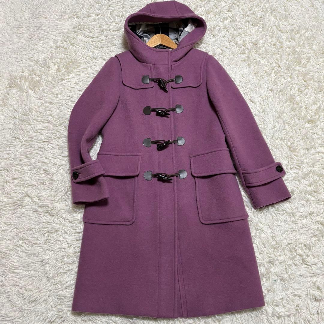 ✨️極美品 ブルーレーベル メガチェック バイルメルトン ダッフルロングコート