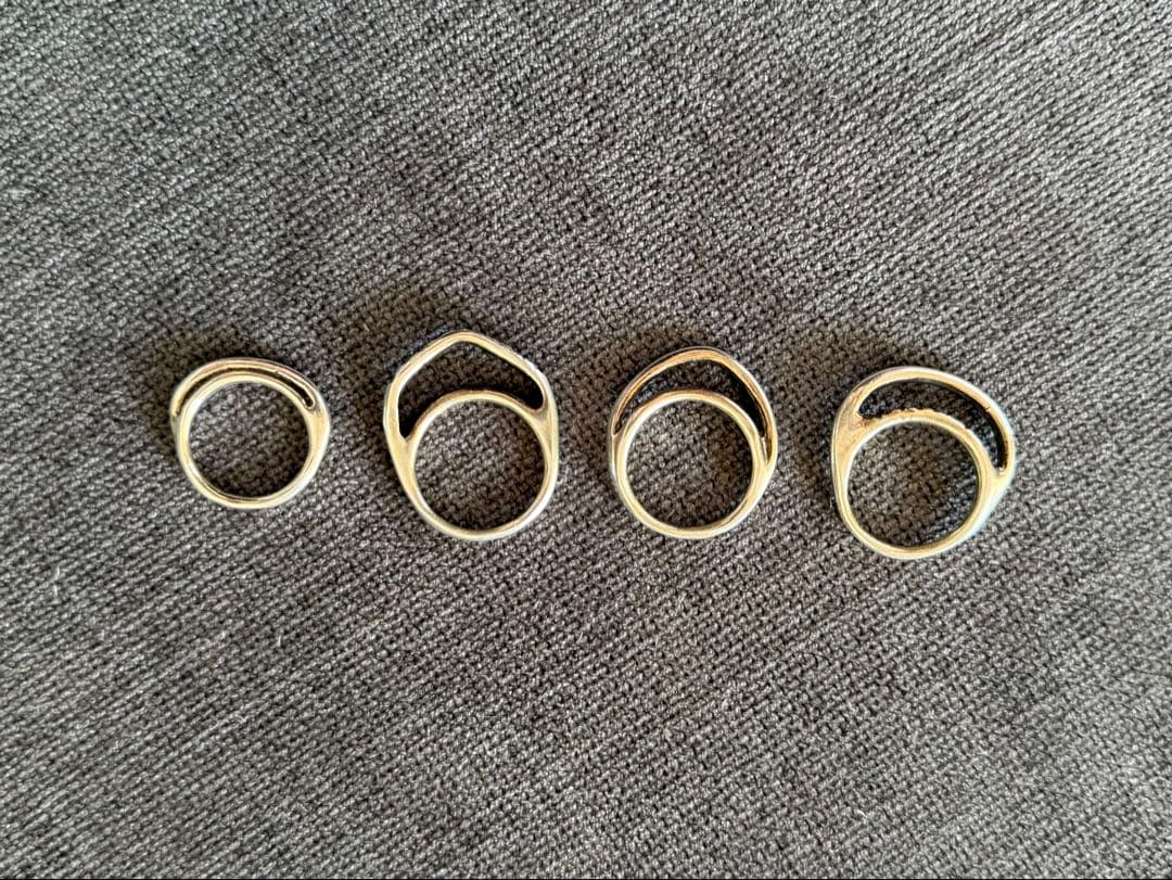 IOSSELLIANI イオッセリアーニ スタックリング パズルリング