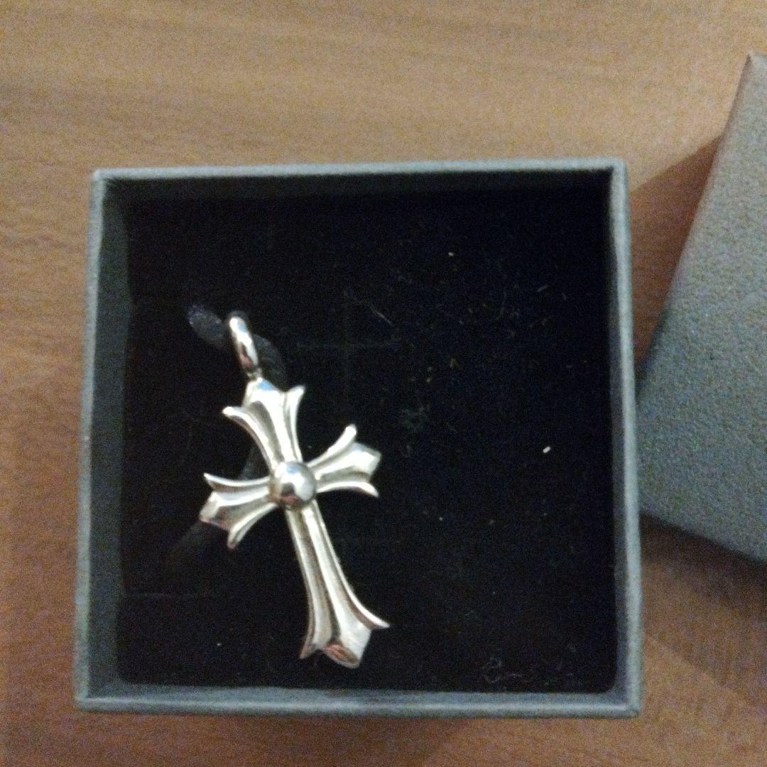 シルバー925 純銀 クロスバカラ 18kクロム ch ガボール ロンワンズ