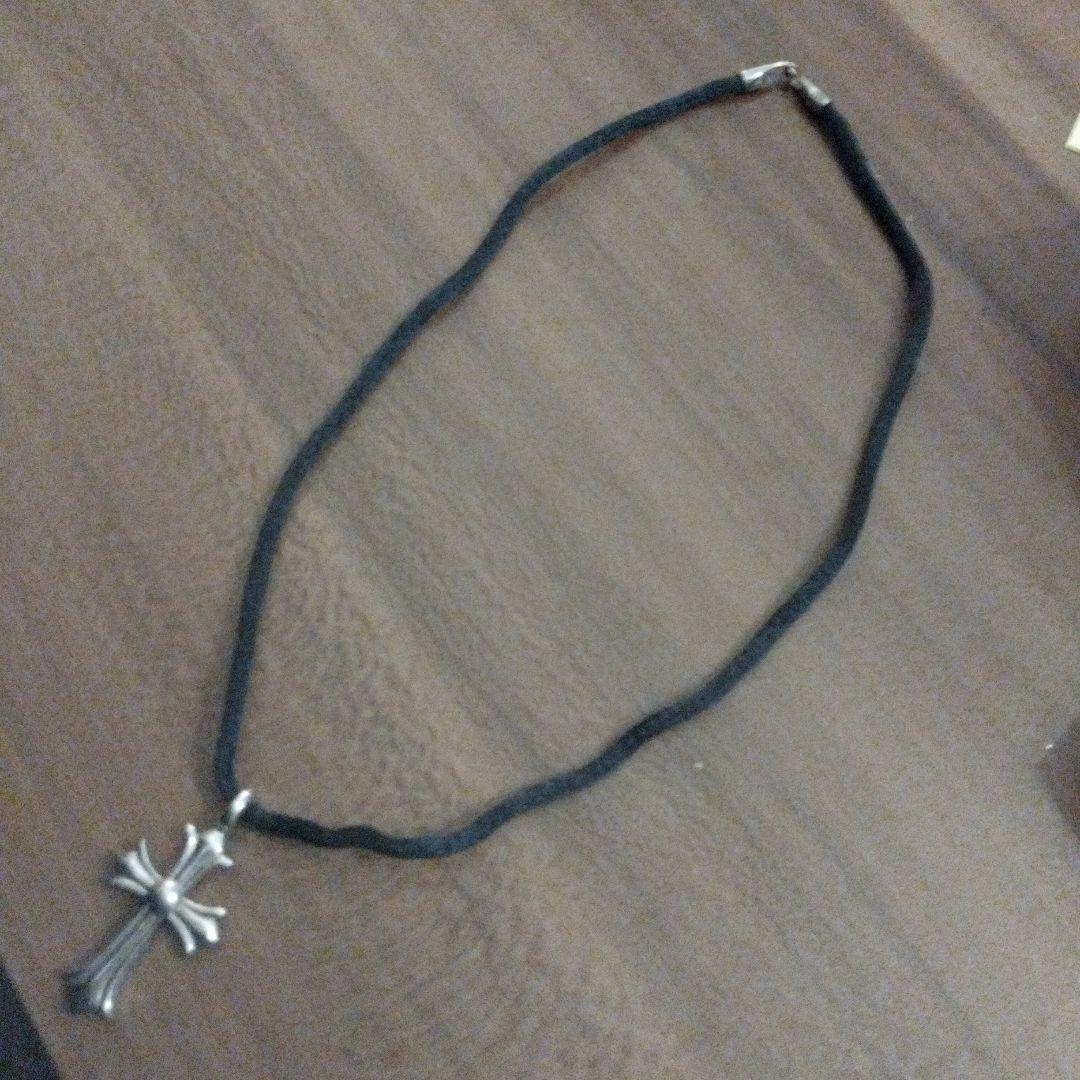 シルバー925 純銀 クロスバカラ 18kクロム ch ガボール ロンワンズ