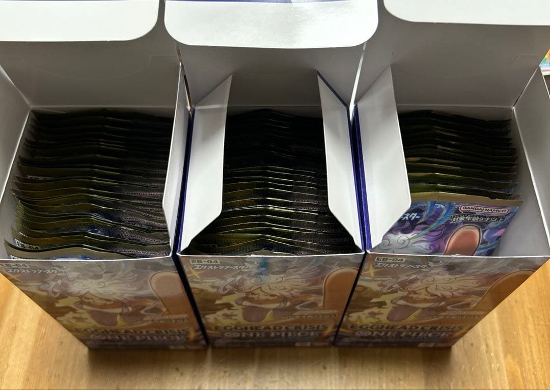 ワンピースカードゲーム エッグヘッドクライシス 62パック まとめ売り