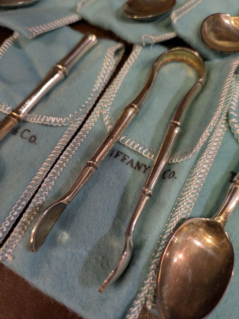 Tiffany スターリングシルバー BAMBOO カトラリーセット 銀食器