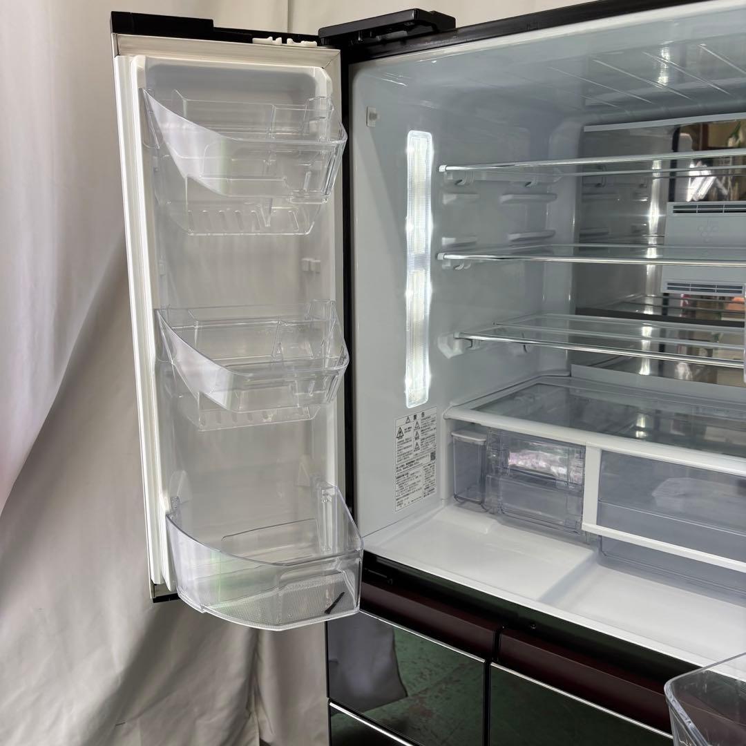 ★571　冷蔵庫　シャープ　大型　両開き　500㍑弱　中古　安い　綺麗　設置無料