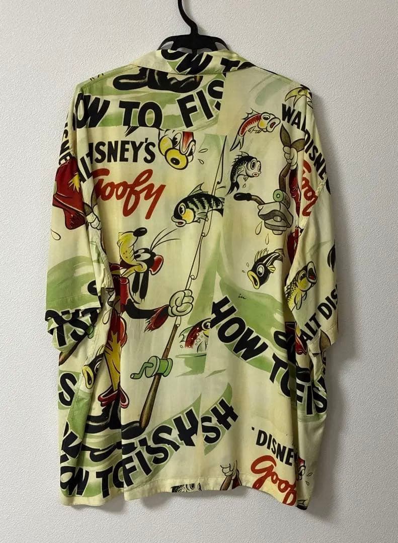 ポータークラシック　ディズニー グーフィー アロハシャツ