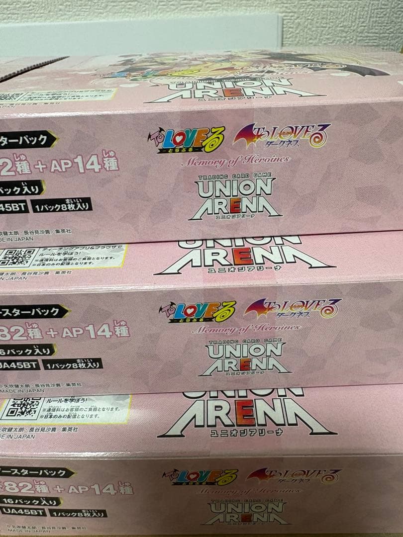 ToLOVEる　ユニオンアリーナ　6BOX 未開封テープ付き