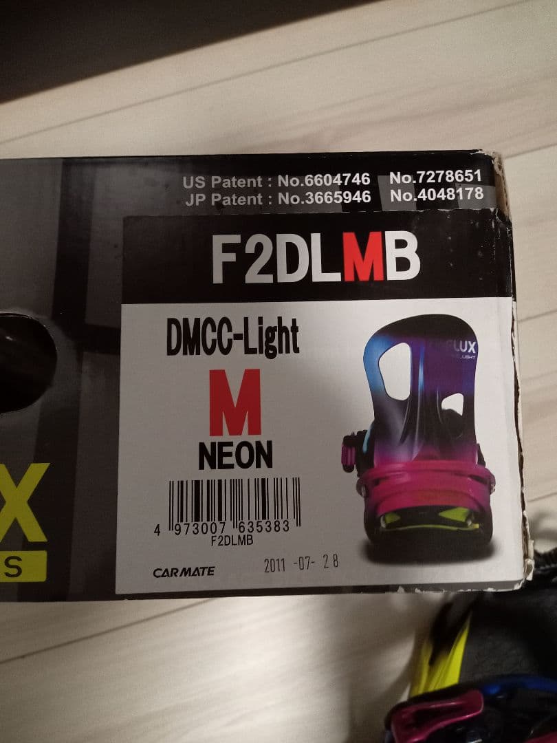 【正規品】FLUX DMCC Light スノーボード 純正チタンボルト