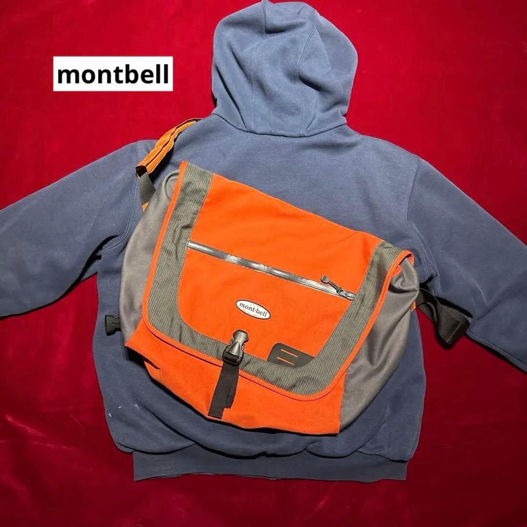 archive montbell メッセンジャーバッグ サンセットオレンジ