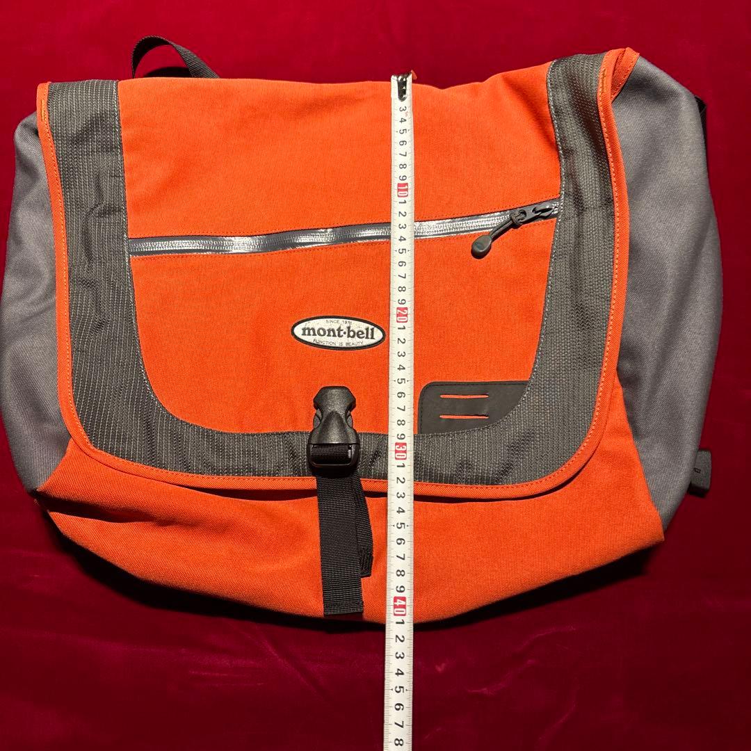 archive montbell メッセンジャーバッグ サンセットオレンジ