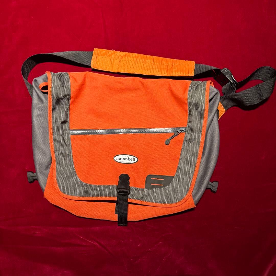 archive montbell メッセンジャーバッグ サンセットオレンジ
