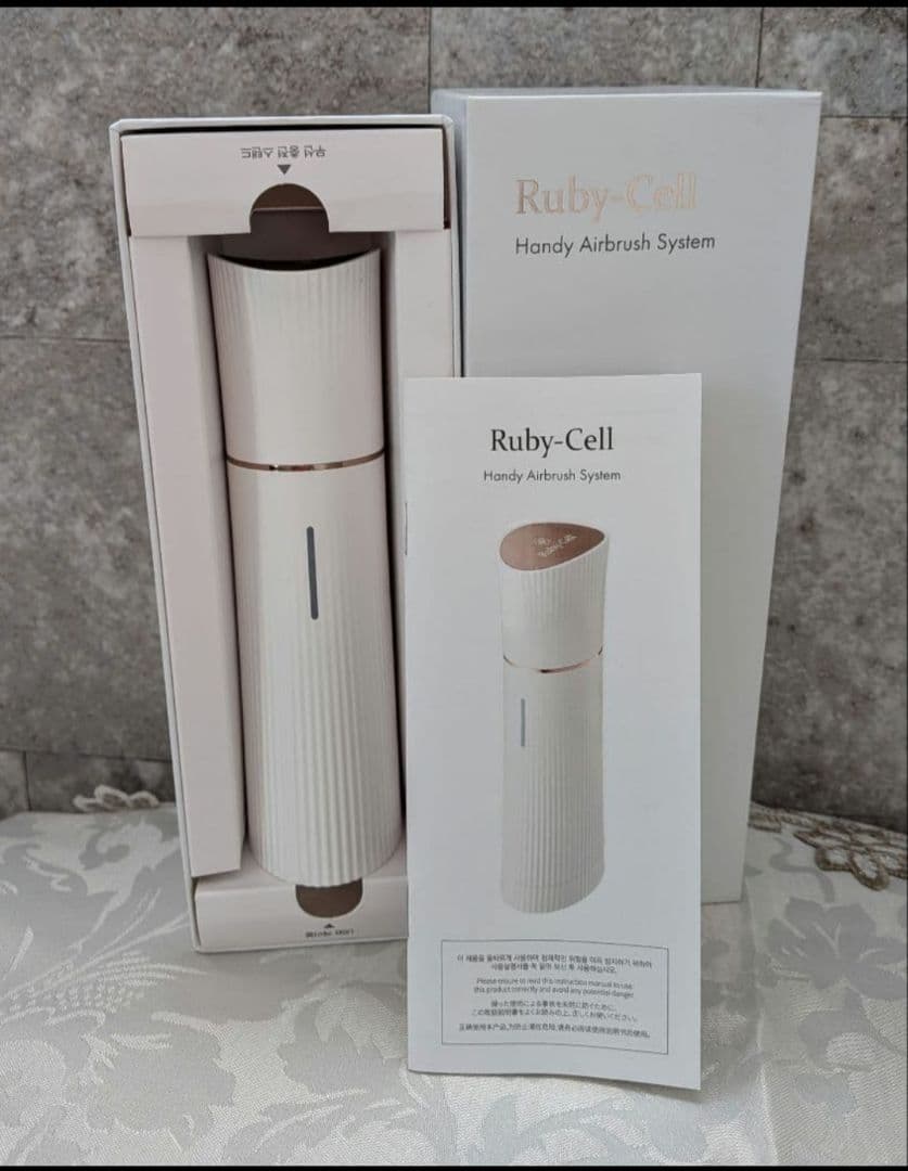 「正規品」Ruby-Cell ハンディ エアブラシ ホワイト