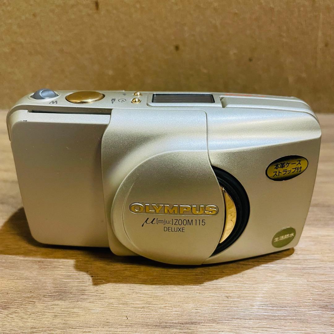 OLYMPUS μ [mju:] u ZOOM 115 DELUXE カメラ