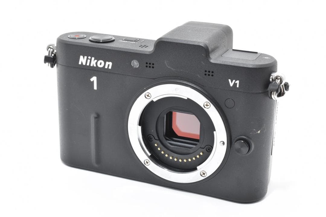 ニコン NIKON 1 V1 ブラック バッテリー付き ミラーレスカメラ カメラ
