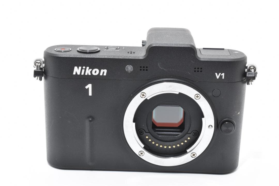 ニコン NIKON 1 V1 ブラック バッテリー付き ミラーレスカメラ カメラ
