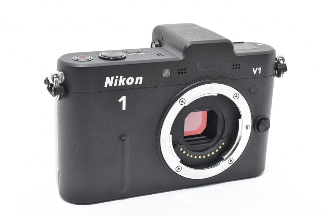 ニコン NIKON 1 V1 ブラック バッテリー付き ミラーレスカメラ カメラ